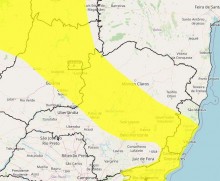 URGENTE: Inmet emite alerta de perigo para a região Centro Oeste e Sudeste