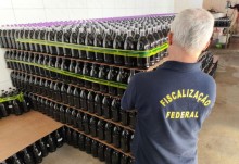 32 mil litros de vinho falsificado são apreendidos em fábrica paranaense