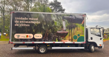 Estação móvel de vinhos revoluciona produção familiar no Rio Grande do Sul
