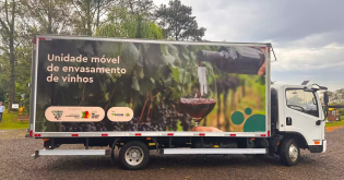 Estação móvel de vinhos revoluciona produção familiar no Rio Grande do Sul