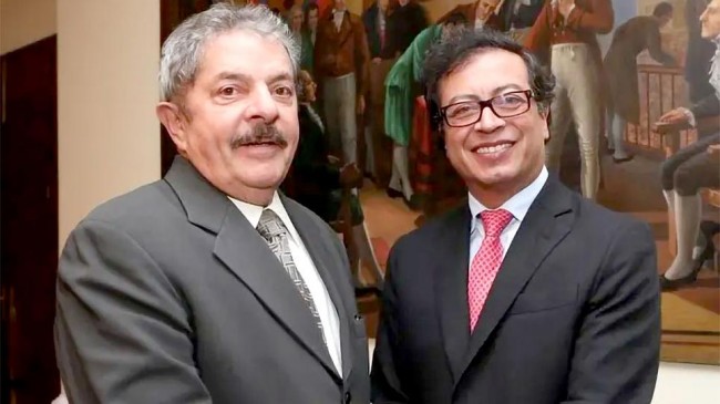 Lula e Petro mantém amizade de longa data (CRÉDITO: REPRODUÇÃO)
