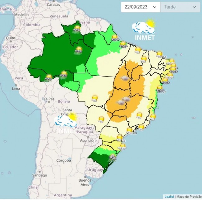 (CRÉDITO: INMET)